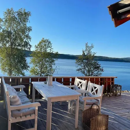 Large Exclusive By Saltstraumen Outside Ferienhaus Bodø